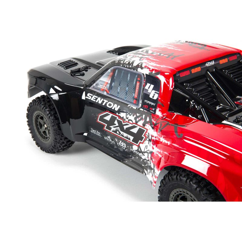 ARRMA 1/10 SENTON 4X4 V3 3S BLX Brushless Short Course Truck RTR, Red